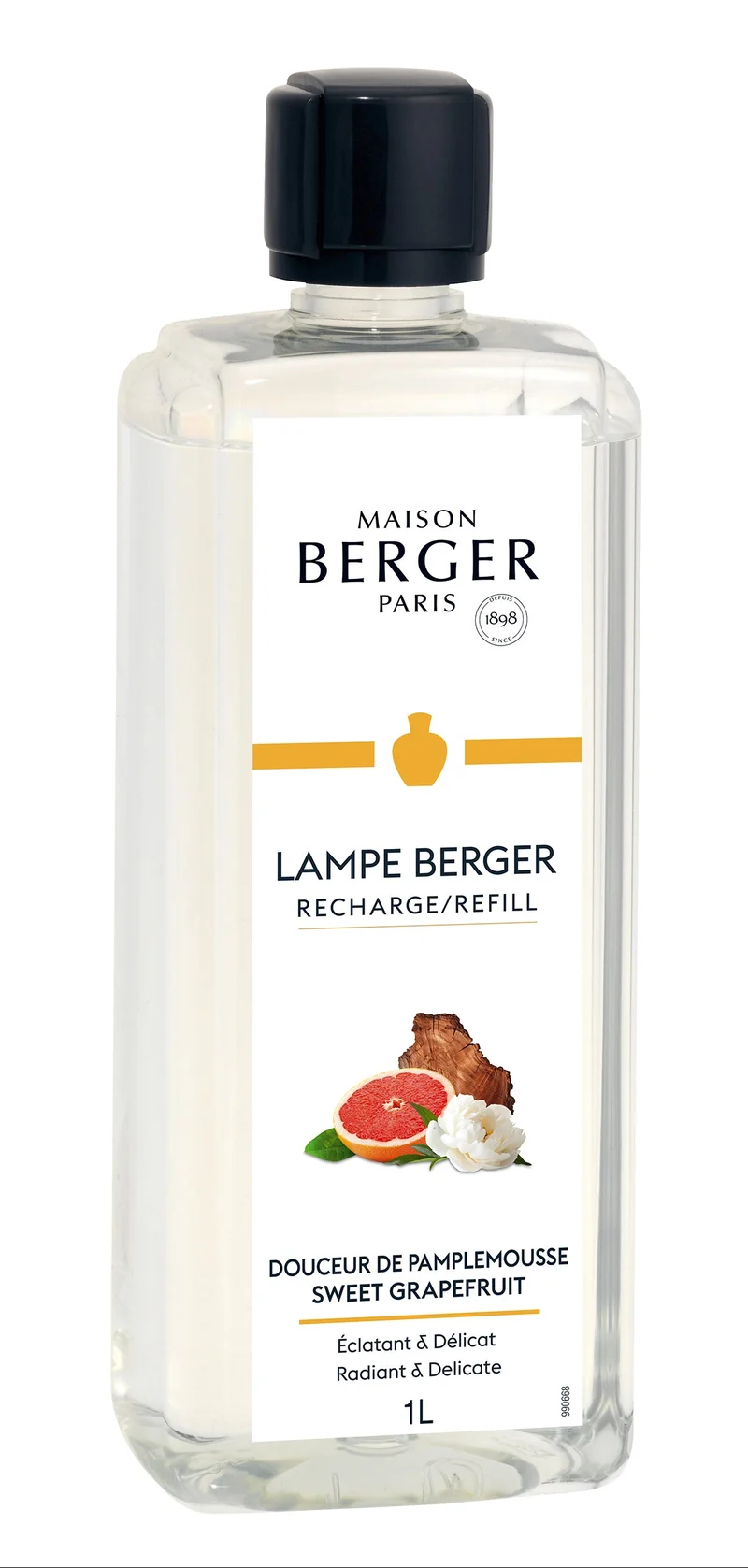 Maison Berger Duftöl Nachfüllung 1L - Nachfüllung Duftlampe - Sweet Grapefruit