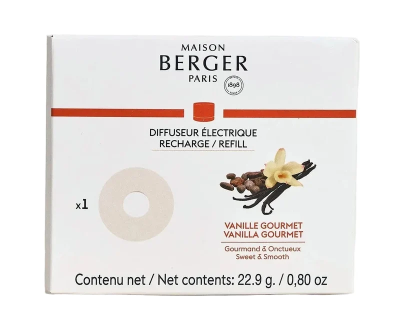 Maison Berger Aroma-Diffuser Kunststoff 2ml 6 cm Schwarz - Nomad Vanille Gourmet