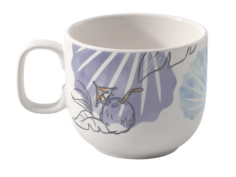 Villeroy & Boch Disney Stitch Kinderbecher mit Henkel klein weiß 0,17l