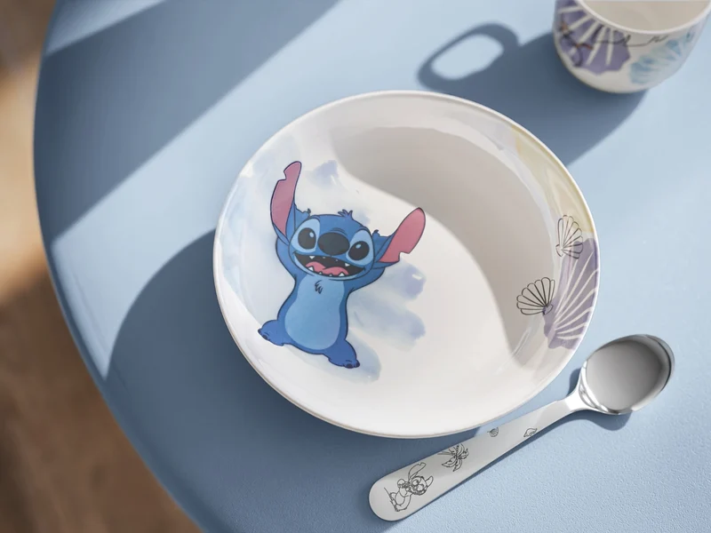 Villeroy & Boch Disney Stitch Kinder-Suppenteller weiß 18,5cm