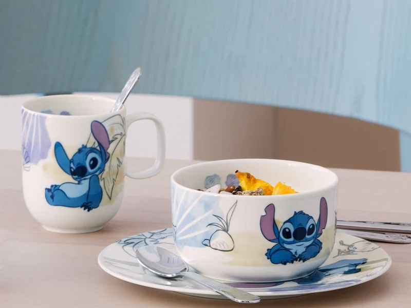 Villeroy & Boch Disney Stitch Kinderteller weiß 21,5cm
