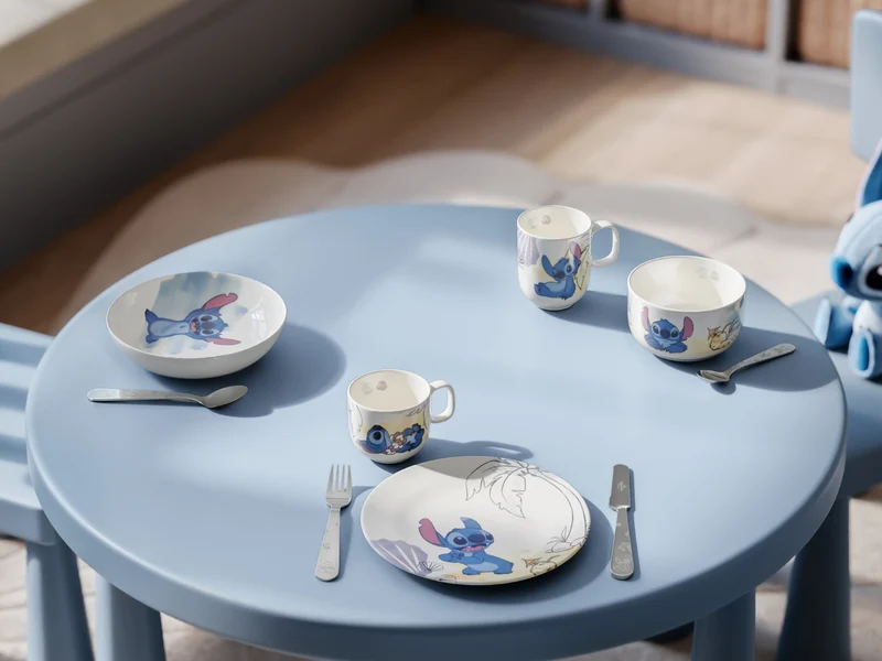 Villeroy & Boch Disney Stitch Kinderteller weiß 21,5cm
