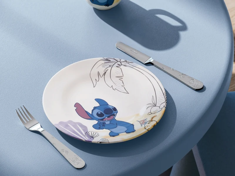 Villeroy & Boch Disney Stitch Kinderteller weiß 21,5cm