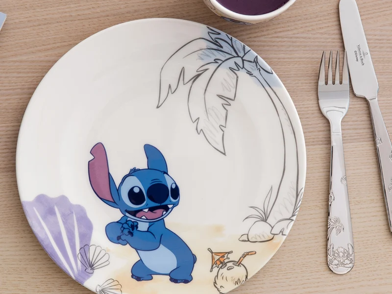 Villeroy & Boch Disney Stitch Kinderteller weiß 21,5cm