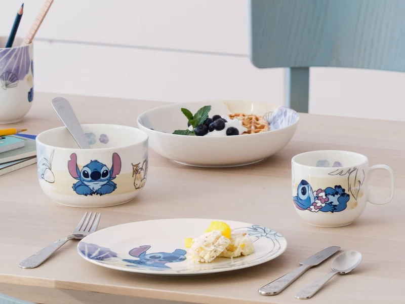 Villeroy & Boch Disney Stitch Kinder-Müslischale weiß 12,5cm