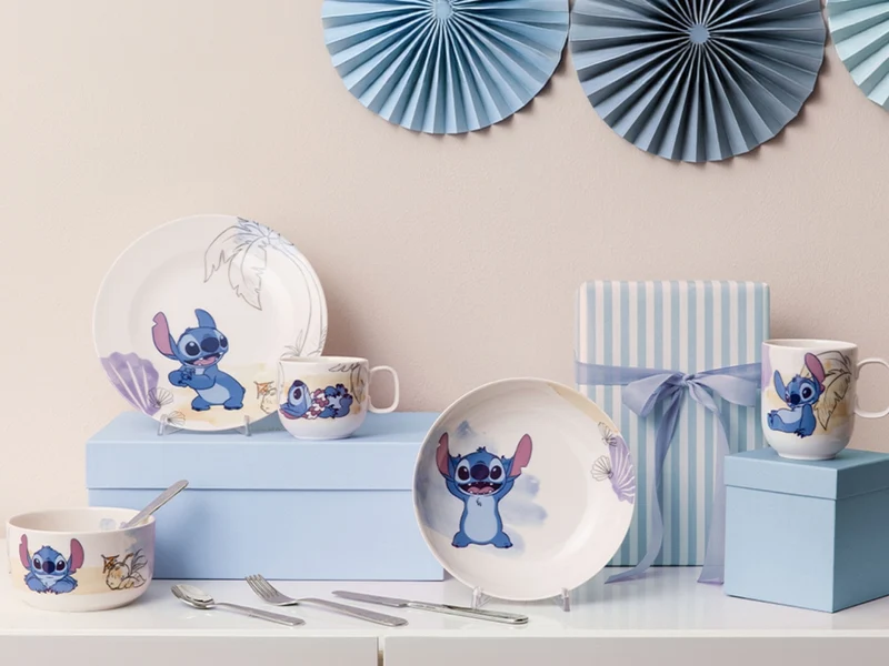 Villeroy & Boch Disney Stitch Kinder-Müslischale weiß 12,5cm