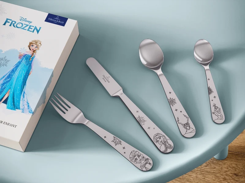 Villeroy & Boch Disney Frozen Kinderbesteck Set 4tlg