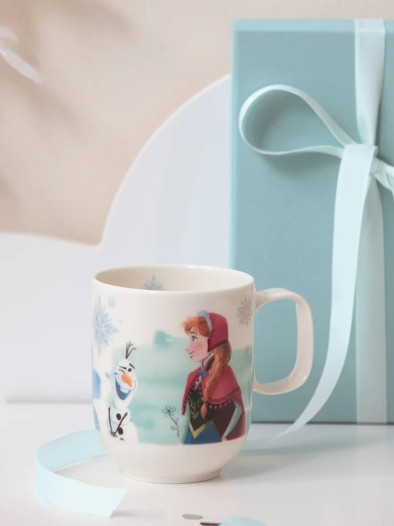 Villeroy & Boch Disney Frozen Kinderbecher mit Henkel groß weiß 0,28l