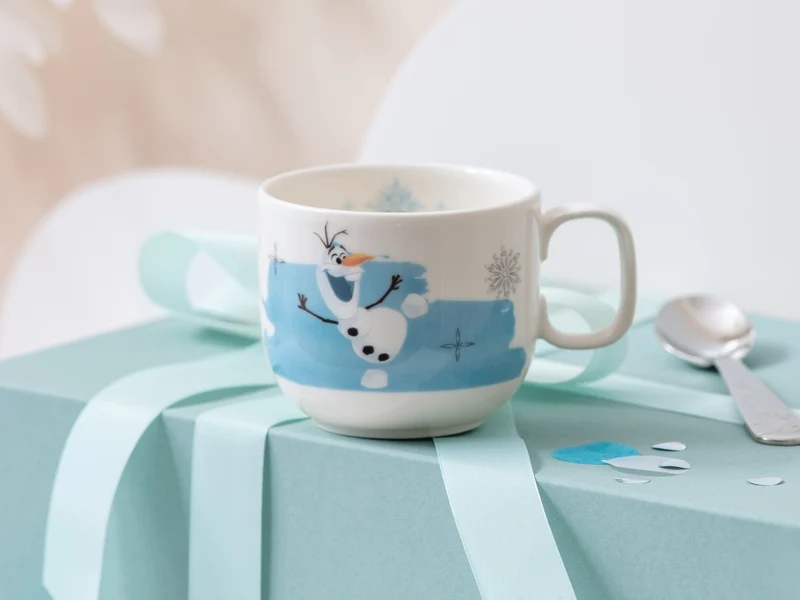 Villeroy & Boch Disney Frozen Kinderbecher mit Henkel klein weiß 0,17l