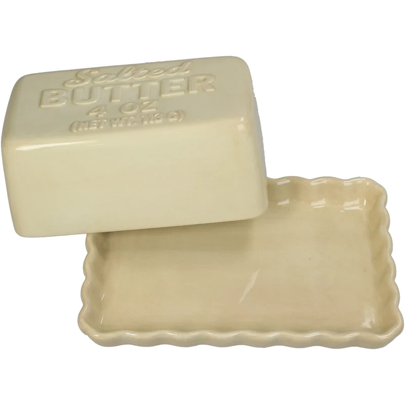 Keepsake Box Salted Butter Dolomite Ivory 18x11.7x7.5cm