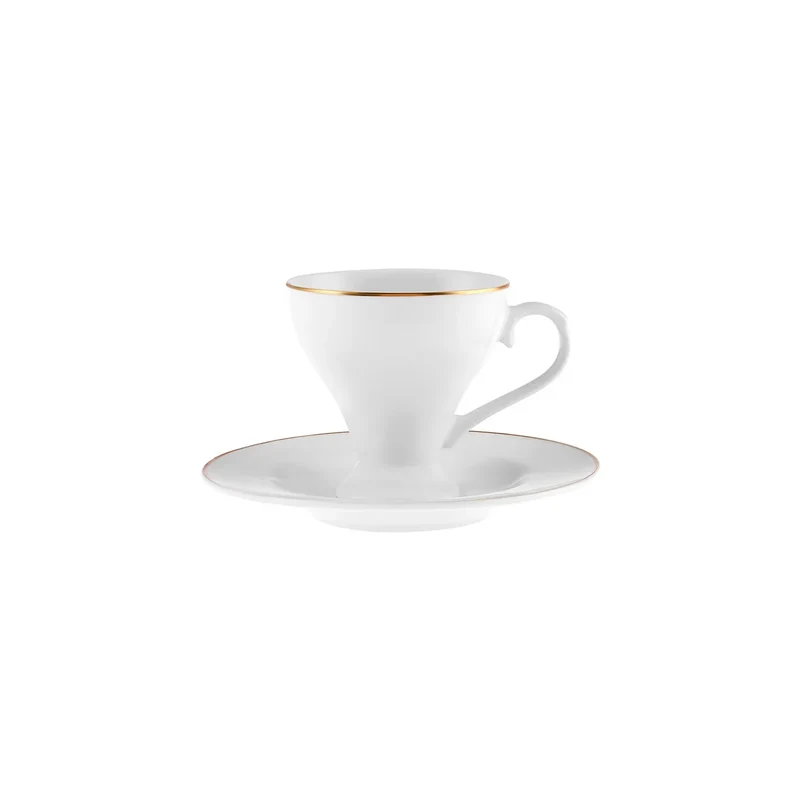 Karaca Biga Kaffeetassen-Set 6 Personen, 90 ml