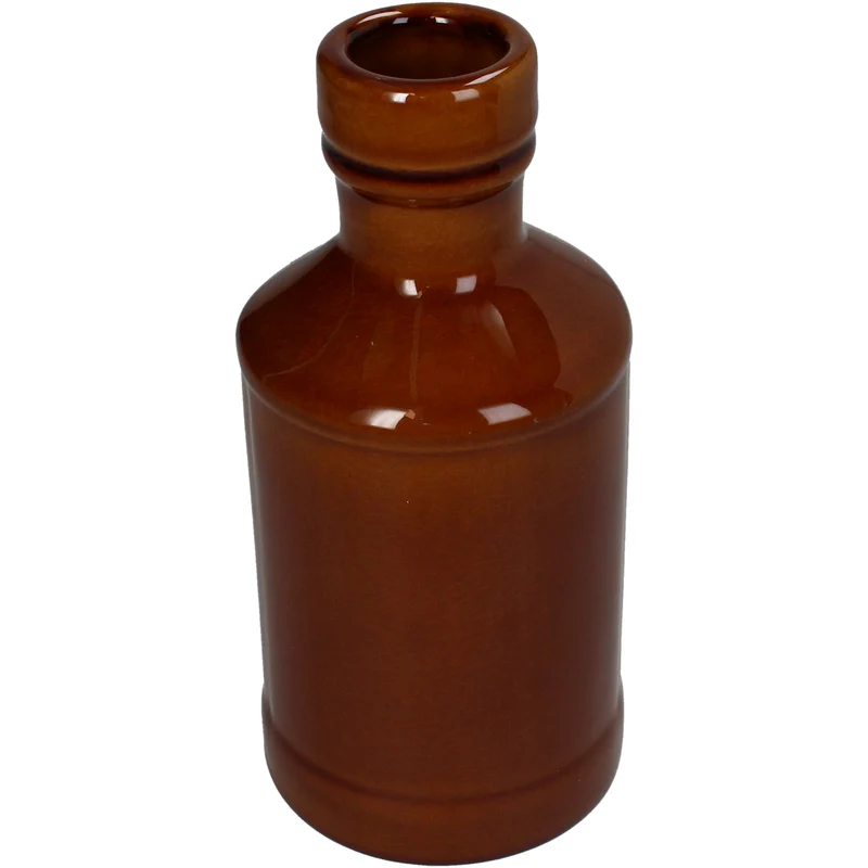 Vase Olio d'Oliva Fine Earthenware Terra 9.7x9.7x20.5cm