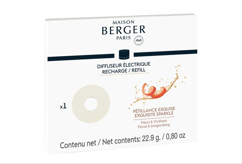 Maison Berger Nachfüllung Keramik 86 mm - für Nomad Diffuser - Exquisite Sparkle