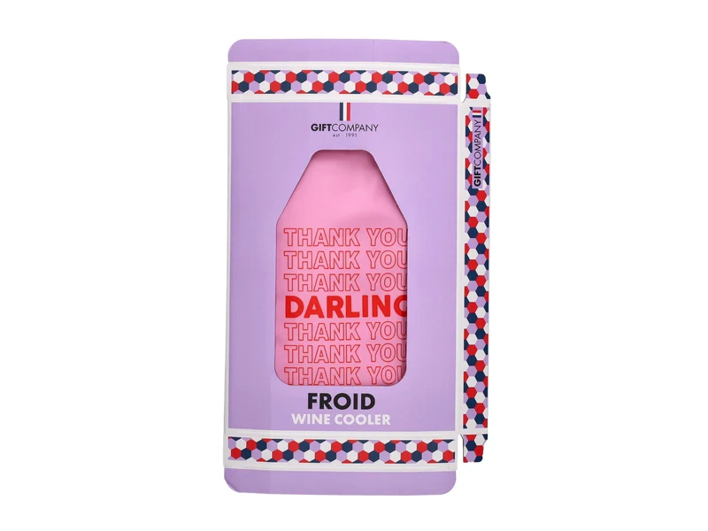 Giftcompany Froid Kühlmanschette Thank you darling rosa 23,5cm