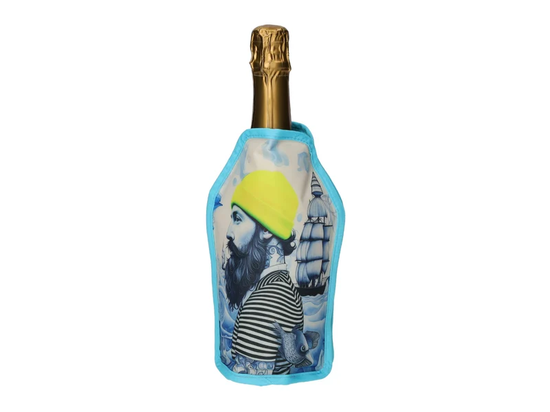 Giftcompany Froid Kühlmanschette Seemann blau/gelb 23,5cm