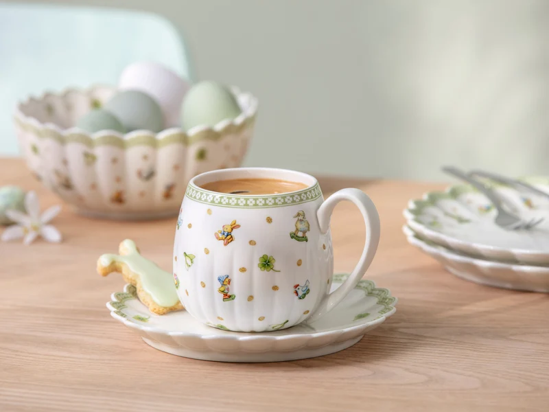 Villeroy & Boch Easter Delight Henkelbecher-Untertasse 17,5cm