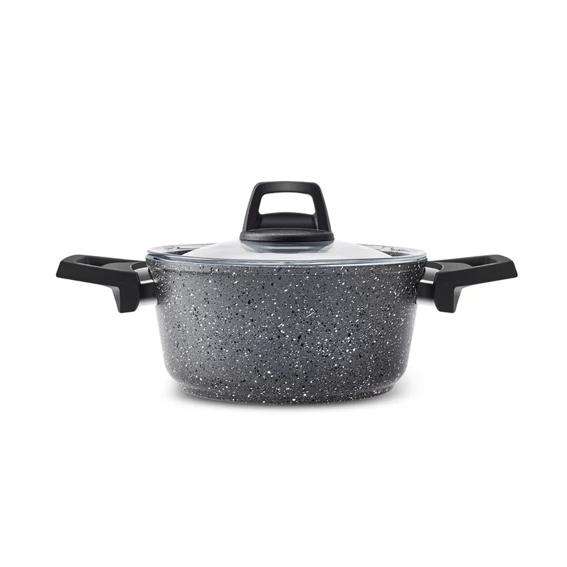 Karaca Biogranit Atlas 6-teiliges Midi-Kochtopfset