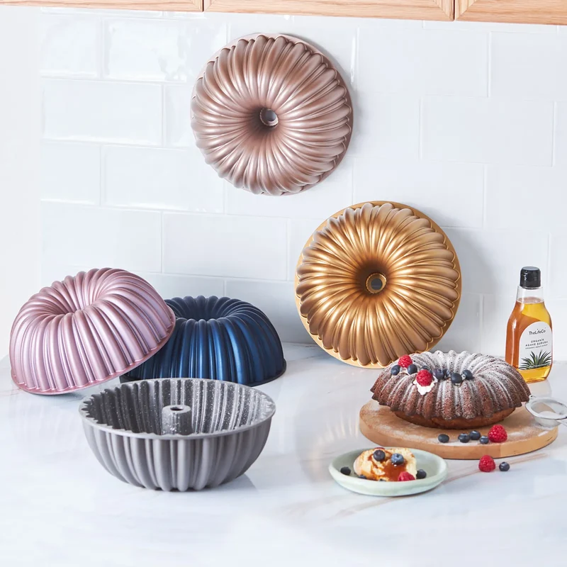 Karaca Cake Pro Geschnittene Rosegold Gießen Kuchenform