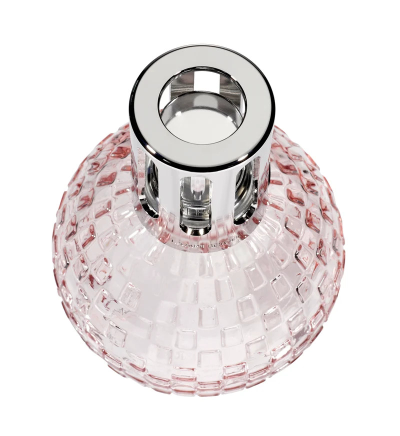 Maison Berger Geschenkset Glas 250 ml - Duftlampe mit Nachfüllung Rose - Disco