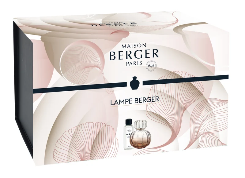 Maison Berger Geschenkset Duftlampe Glas 250 ml - Duftset Corali Rose