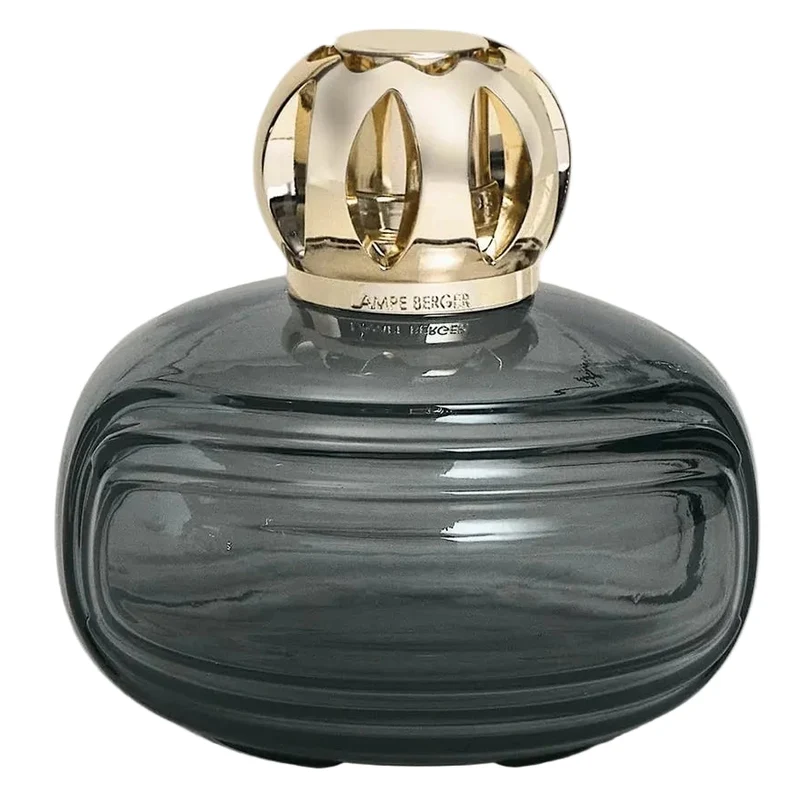 Maison Berger Duftlampe Glas 386ml - Luftreiniger Duftlampe - Enigma Gris Mousse