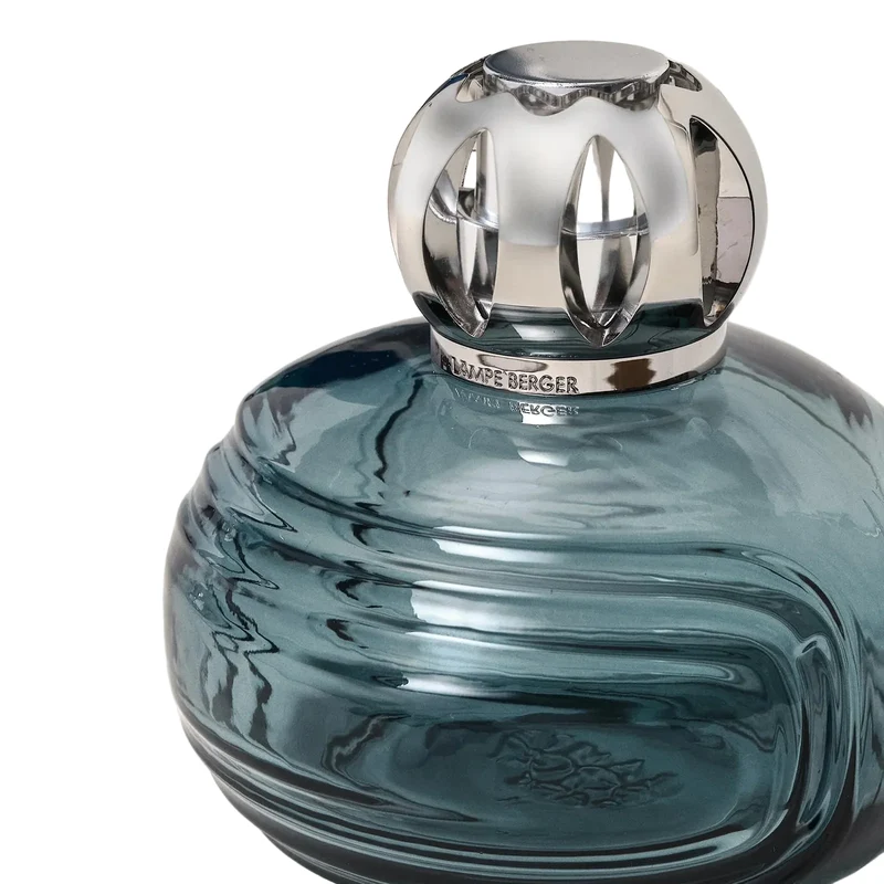 Maison Berger Duftlampe Glas 386 ml Blau - Lampe Berger Raumduft - Enigma