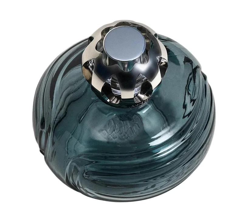Maison Berger Duftlampe Glas 386 ml Blau - Lampe Berger Raumduft - Enigma