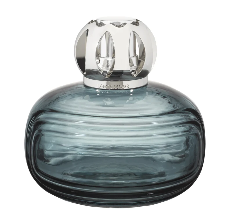 Maison Berger Duftlampe Glas 386 ml Blau - Lampe Berger Raumduft - Enigma