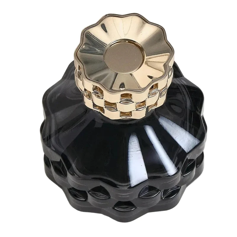 Maison Berger Duftlampe Glas 344 ml Schwarz - Duftbrenner Lampe Berger - Bolero