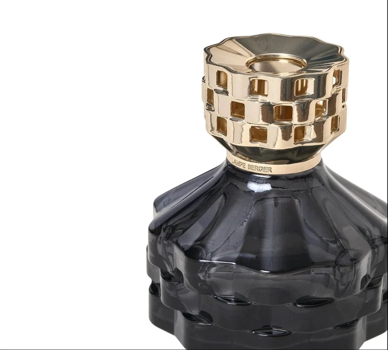 Maison Berger Duftlampe Glas 344 ml Schwarz - Duftbrenner Lampe Berger - Bolero