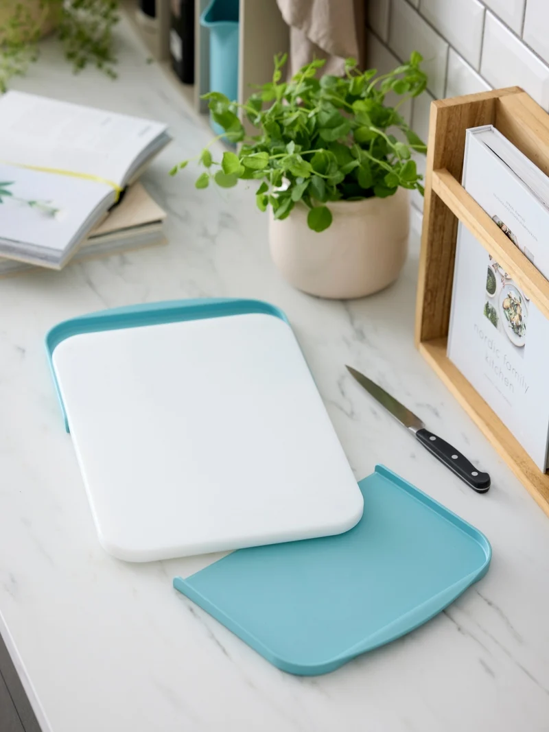 Rosti Separa Schneidebrett mit Schalen nordic green 39cm