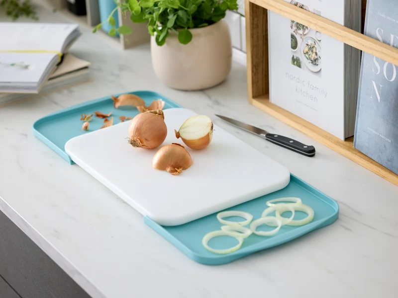 Rosti Separa Schneidebrett mit Schalen nordic green 39cm