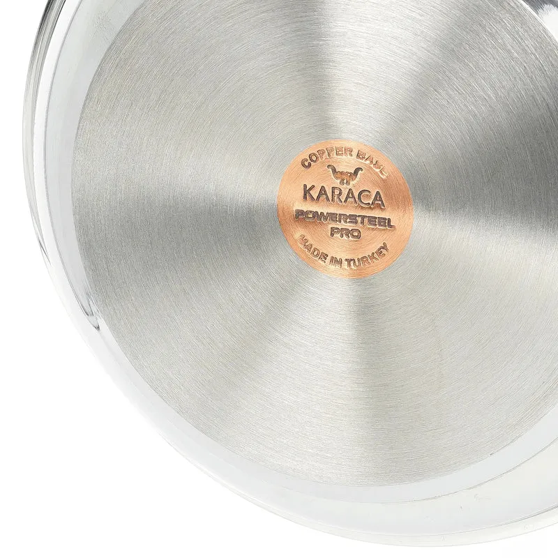 Karaca Bio Diamond Außen 2-teiliges Induktions Pfannenset Bakelitgriff