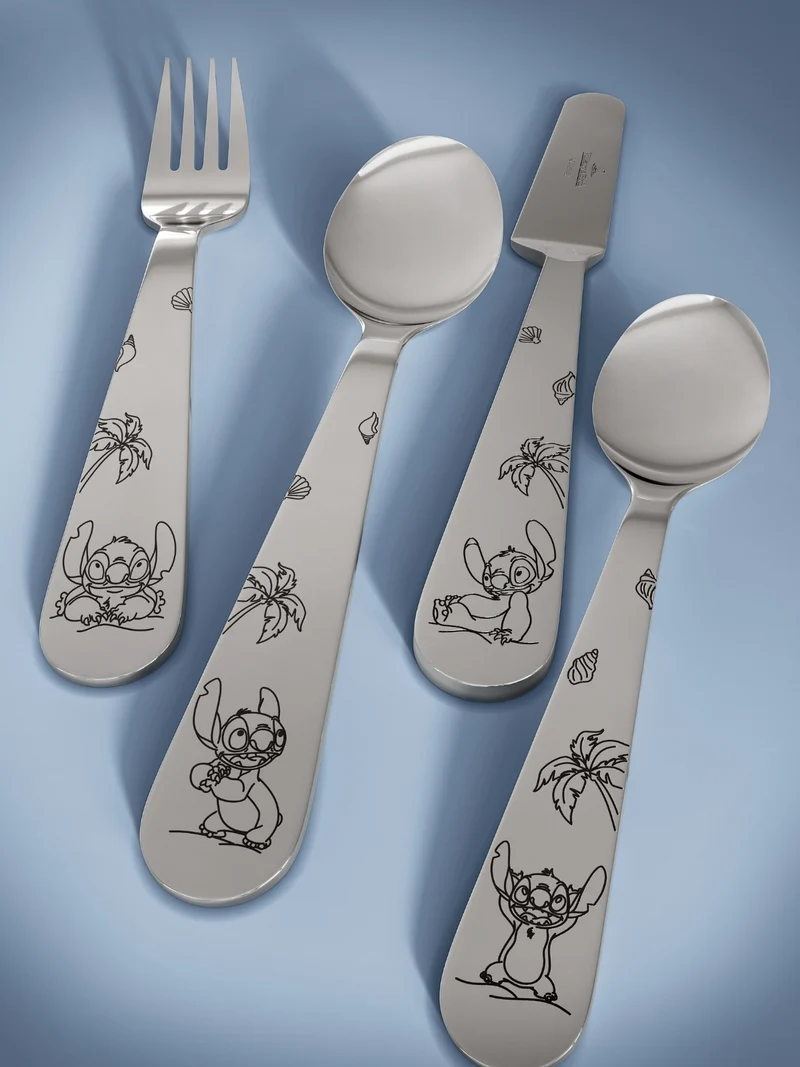 Villeroy & Boch Disney Stitch Kinderbesteck Set 4tlg