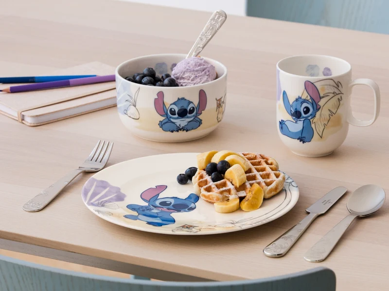 Villeroy & Boch Disney Stitch Kinderbesteck Set 4tlg