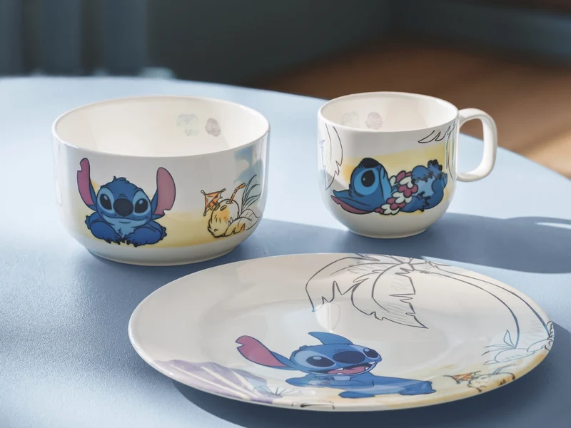 Villeroy & Boch Disney Stitch Kindergeschirr Set 3tlg