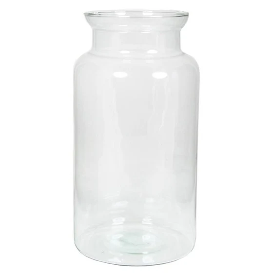 Eco Vase Milchtablett D19 cm H30 cm