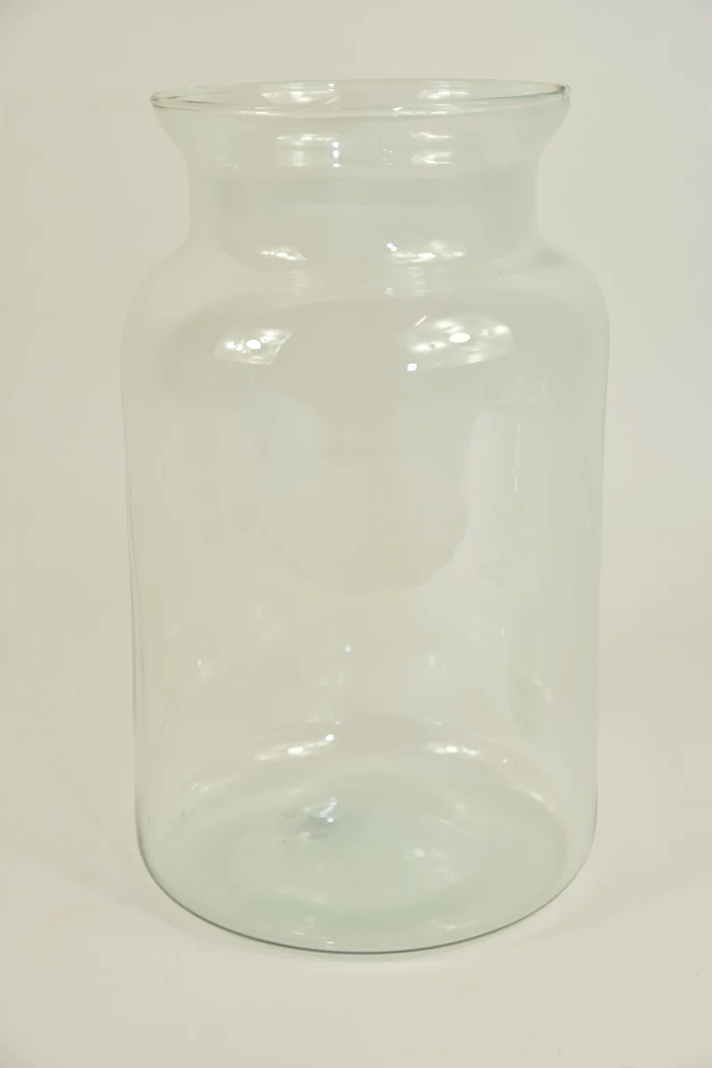 Eco Vase Milchtablett D19 cm H30 cm