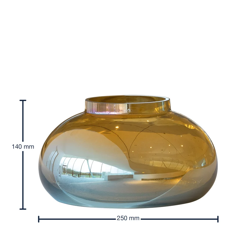 Vase POESIA 14 cm gold
