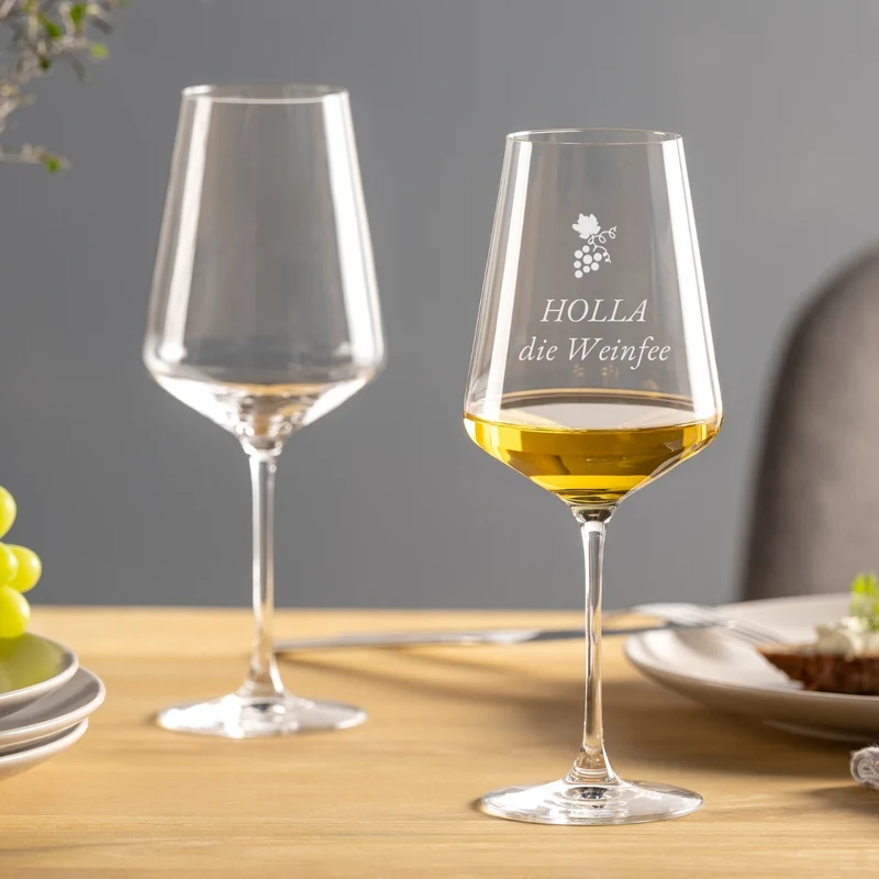 Weißweinglas PUCCINI 560 ml mit persönlicher Gravur