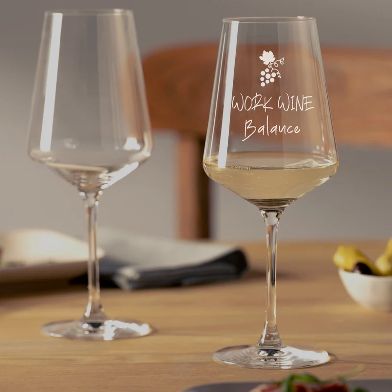Weißweinglas PUCCINI 560 ml mit persönlicher Gravur