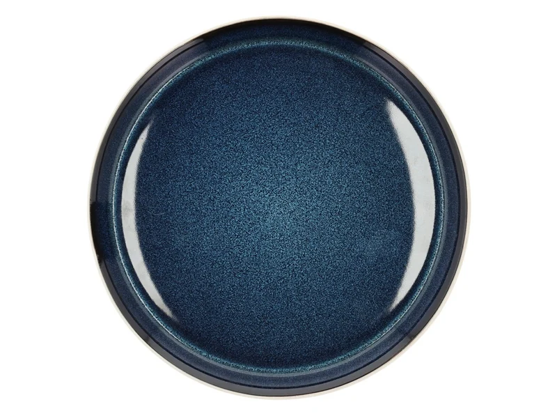 Bitz Gastro Teller weiß/dunkelblau 27cm