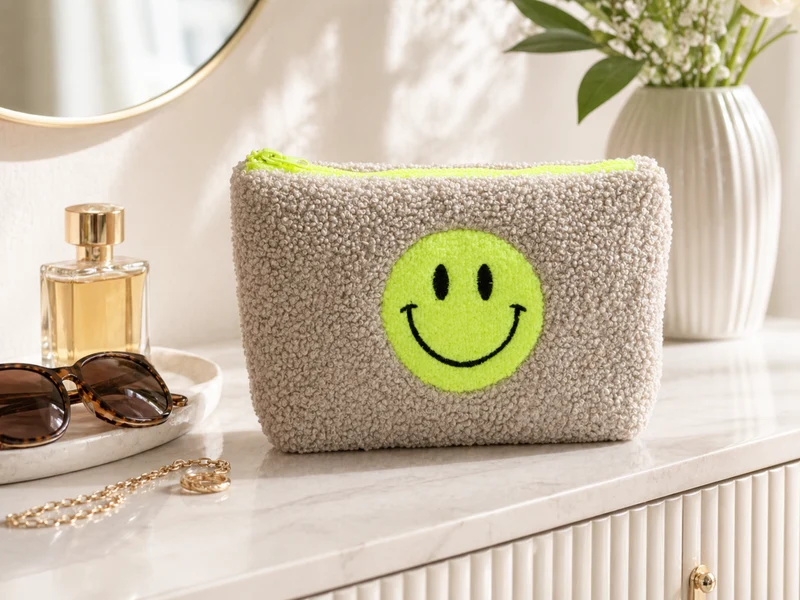 Giftcompany Voyage Teddy Tasche M Smile beige 25cm