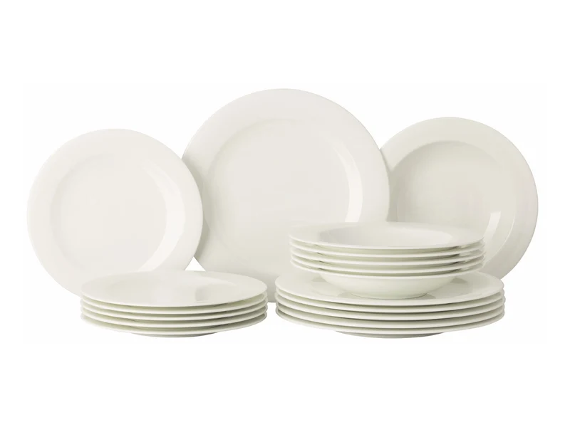 Thomas Sensai White Tellerset 18tlg
