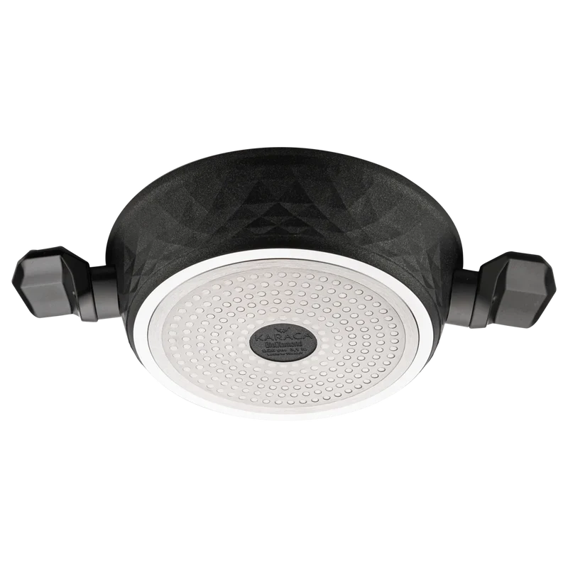 Karaca Bio Diamond Braten Gemüsetopf mit antibakteriellen Griffen und Induktionsboden 26 cm 3.2l