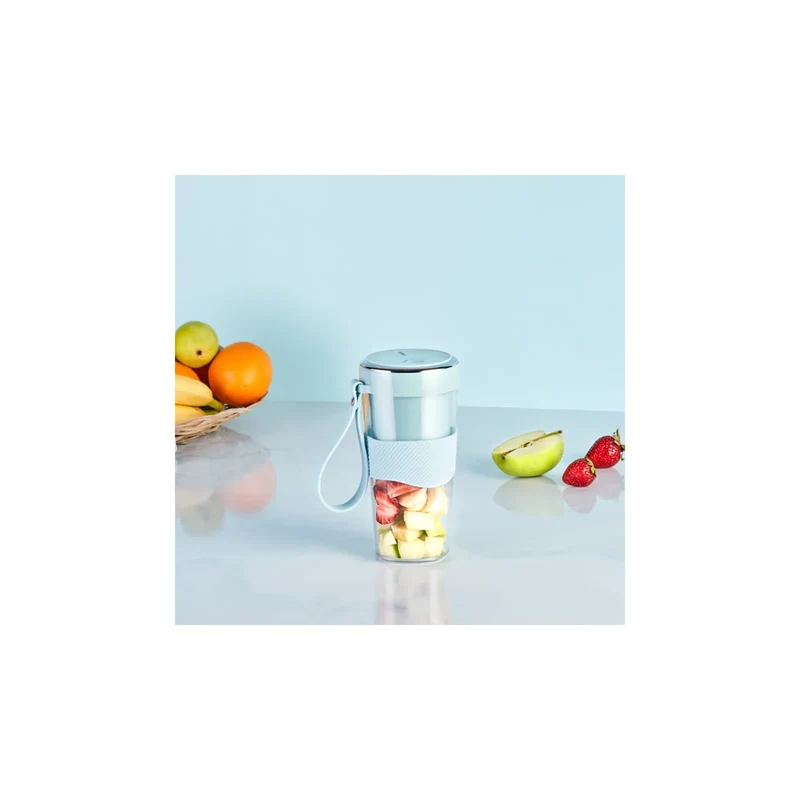 Cookplus Blue Wiederaufladbarer Smoothie Mixer, 400ml, 60W