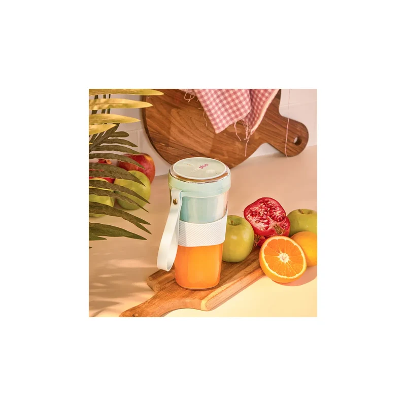 Cookplus Blue Wiederaufladbarer Smoothie Mixer, 400ml, 60W