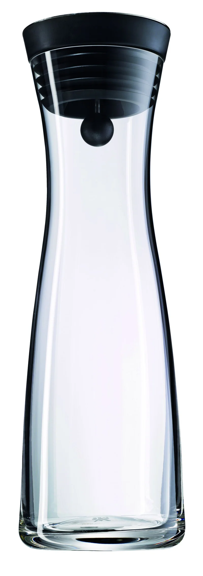 WMF Basic Wasserkaraf - Tropffrei - Schwarz / Silber - 1 Liter