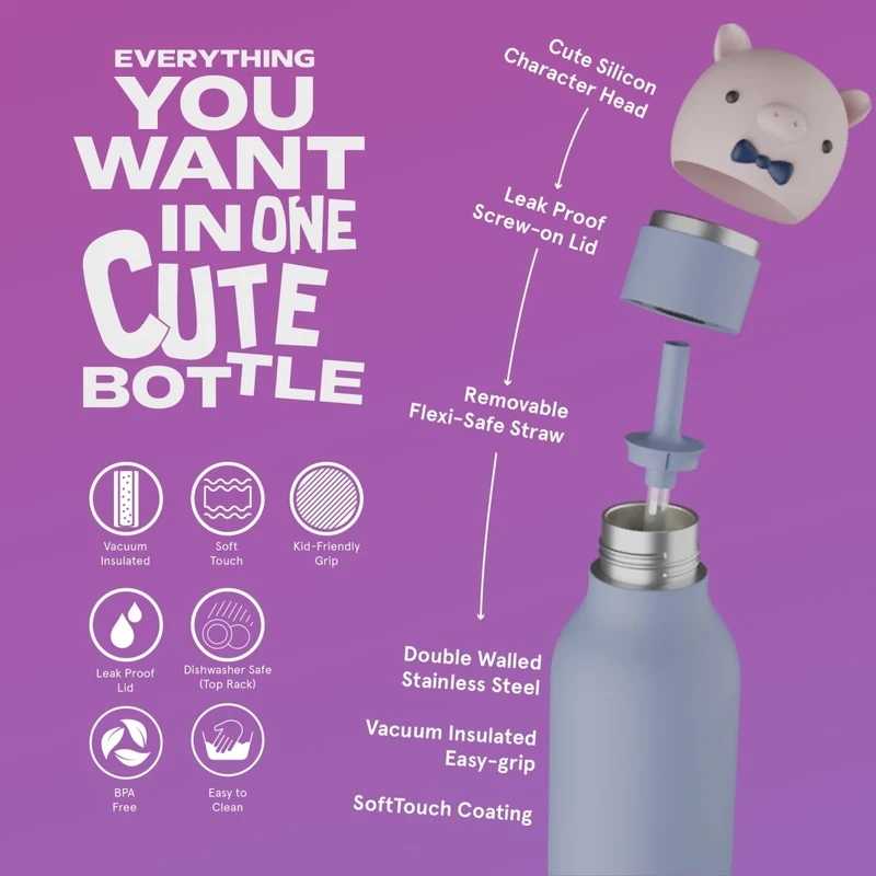 Isolierflasche Bestie Piggy