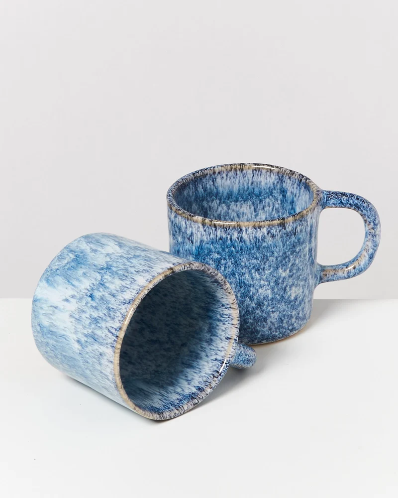 Cordoama Tasse klein modern blau